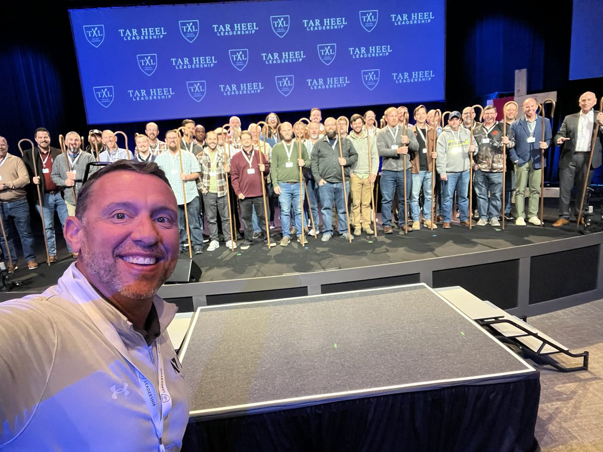 Great group of graduates from Tar Heel Leadership! Great #OnMissionTogether <a href="/ncbaptist/">NC Baptists</a> partners.