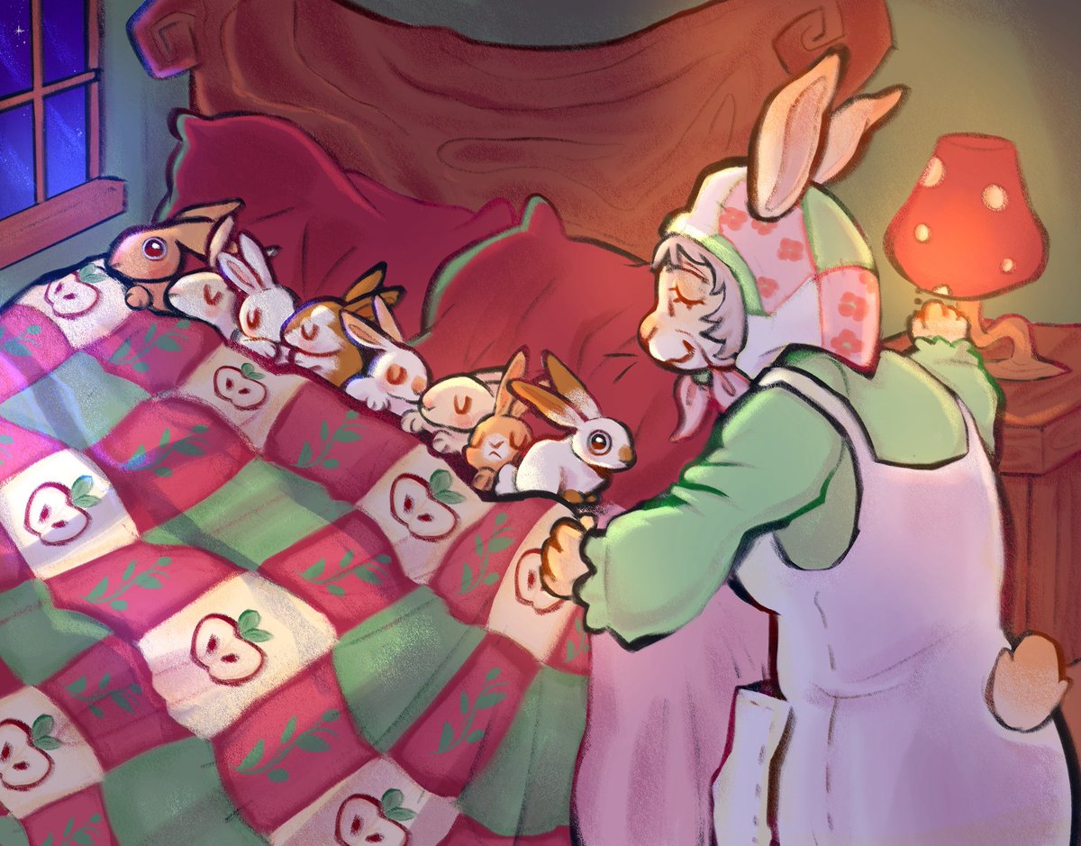 gramma gonn put her kids to bed…