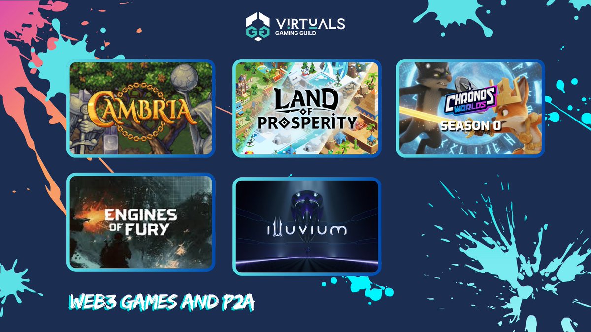 🏆Web3 Games and P2A

Looking for fun games to play? Join <a href="/VirtualsGG/">Virtuals Gaming Guild 🎮👾</a> where you can enjoy and explore #web3 games

🧵 Learn  more below ⬇️