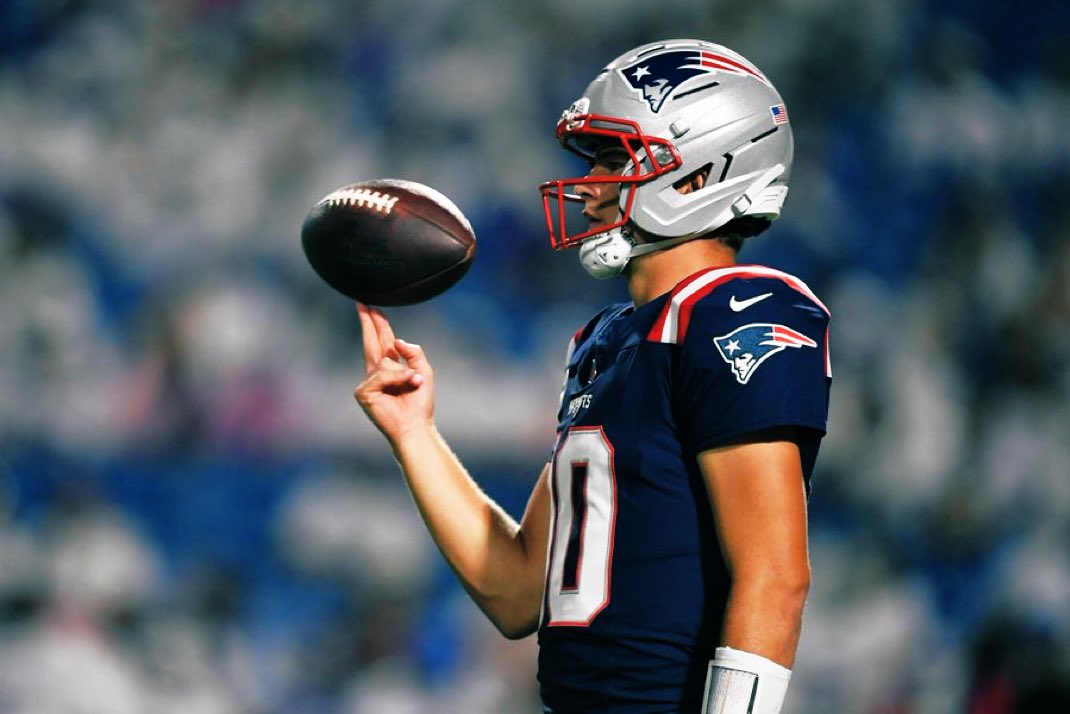 Apoll0Sports's tweet image. That’s 8 straight wins , let’s go ! 
Drake Maye for MVP 🏆 
#ForeverNE