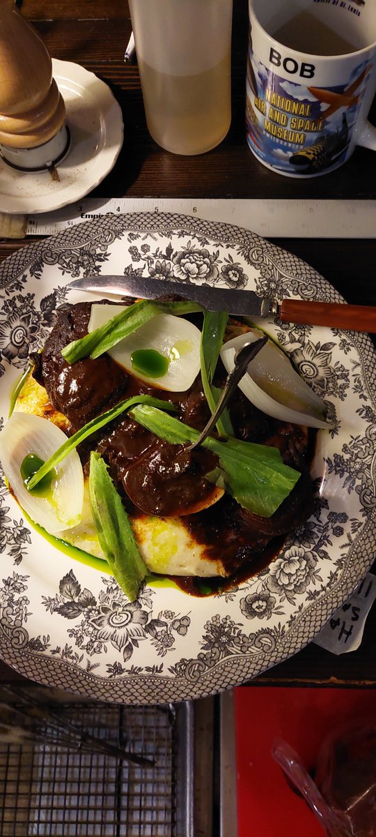 Birria but its a whole ass beef shank