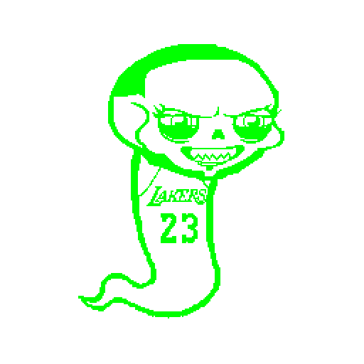 poff_null's tweet image. caLebronsprite #homestuck #LeBronJames