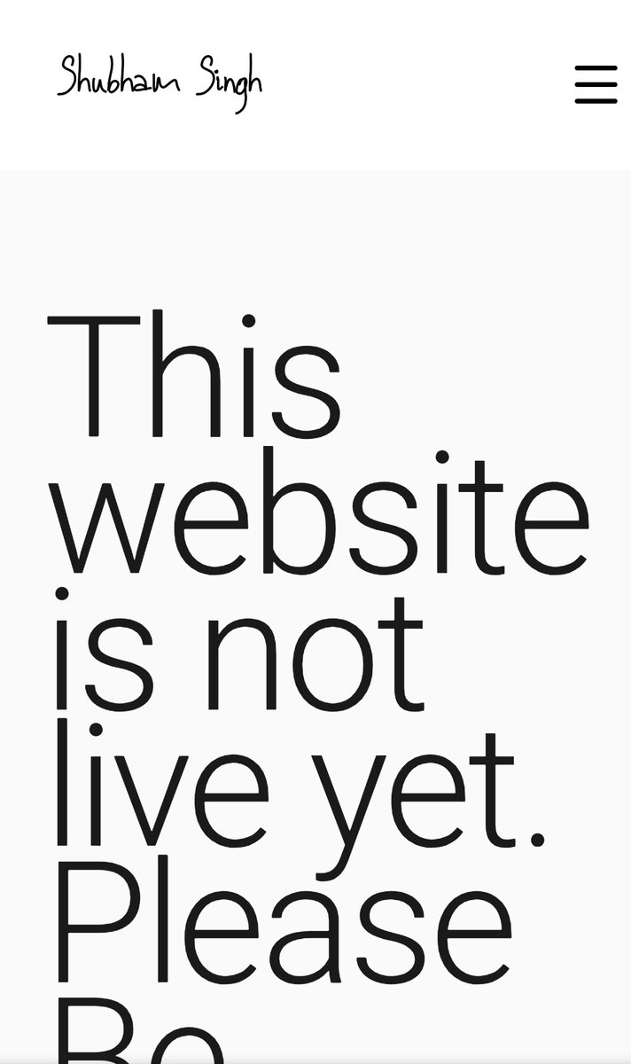 shubhamssingh01's tweet image. Checkout my new personal website ( not fully ready btw) 

shubhamssingh.com