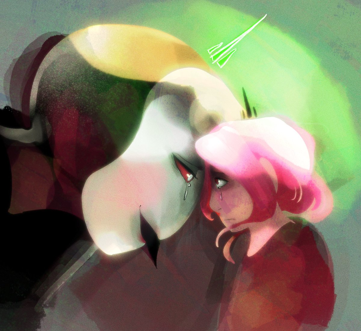 Mayhaps and franky- lighting study