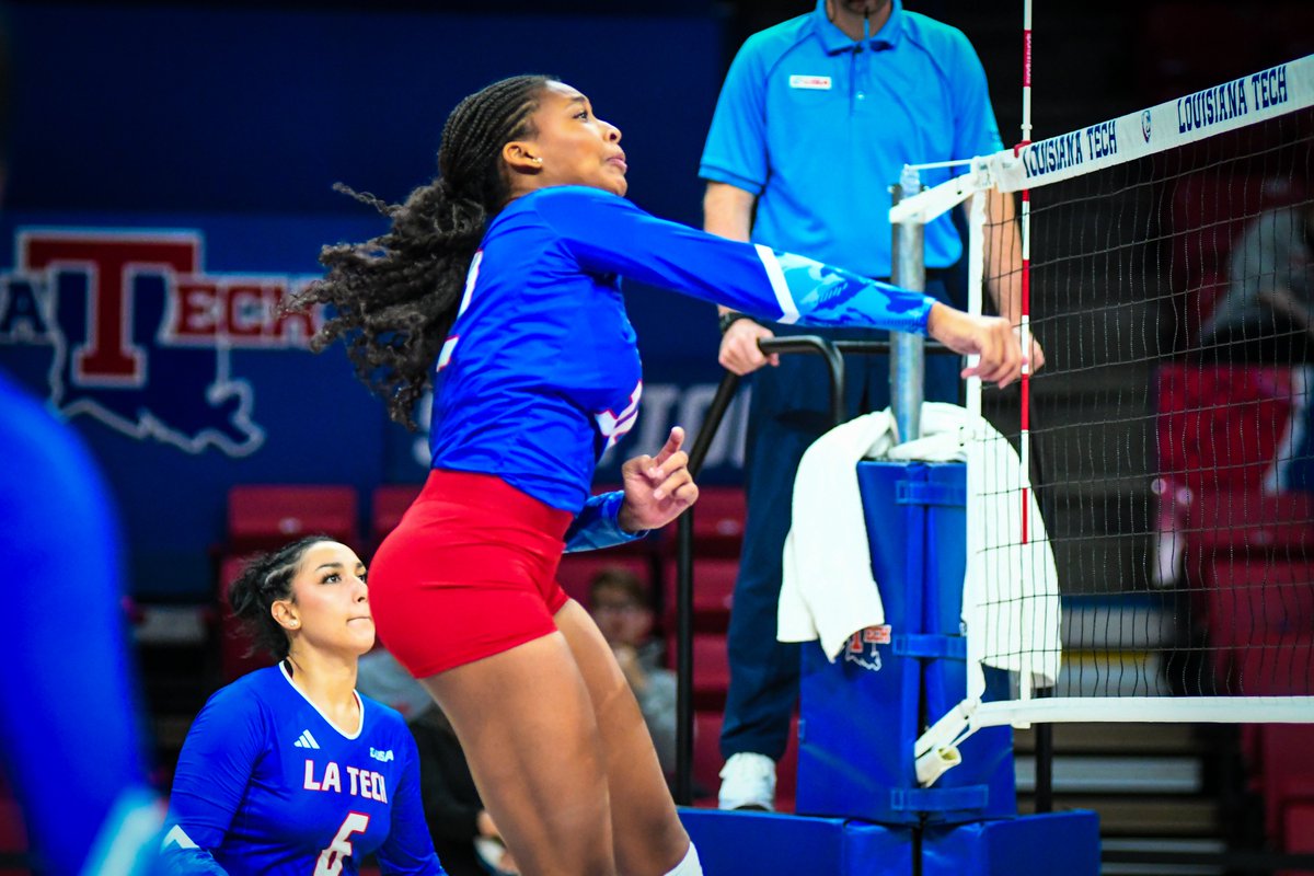 LA Tech Volleyball 🐶🏐 tweet media