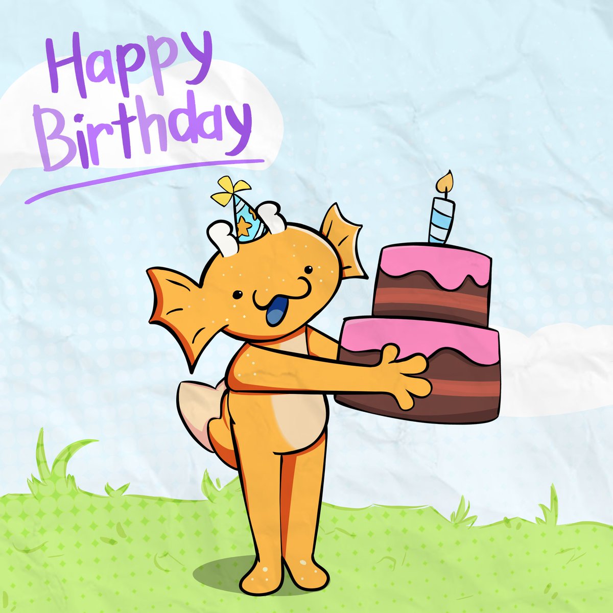 ylokbr's tweet image. HAPPY BIRTHDAYYYY @FewyFish 🎉