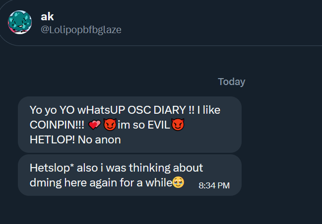 OSC Diary (@DiaryOsc37470) / Posts / X