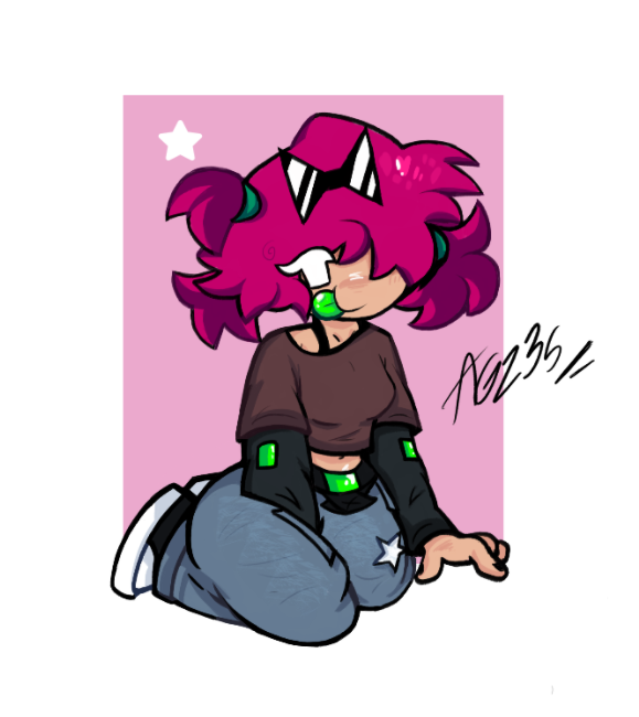 agusesfaggy's tweet image. Art trade w @TUtoArtistOG :3