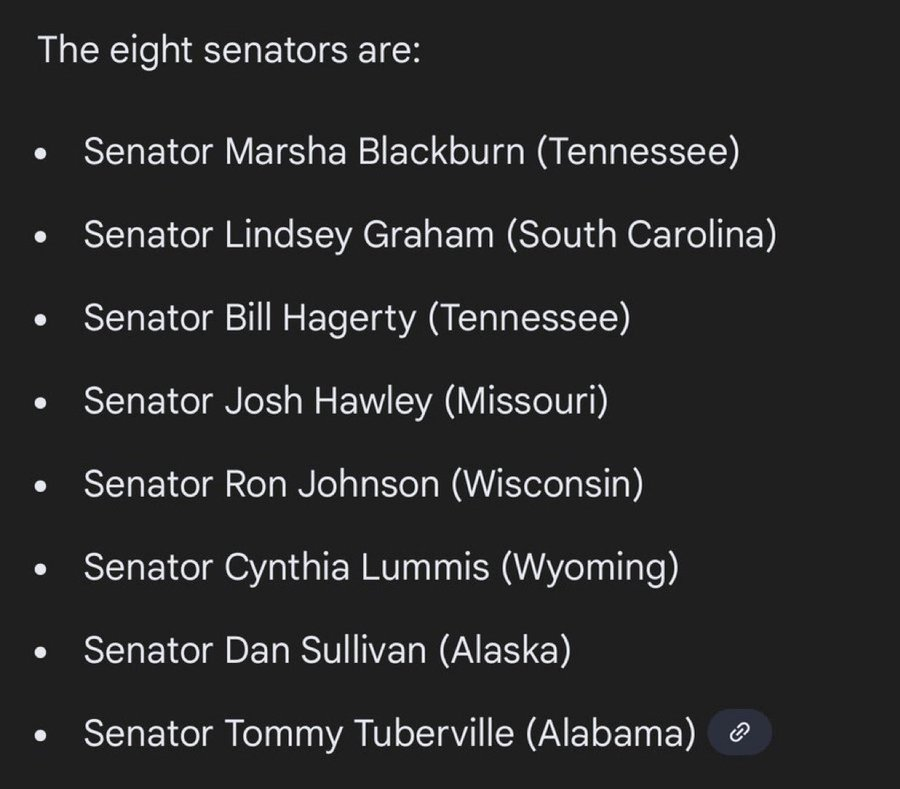 Greg__Snow's tweet photo. Well, 8 GOP Senators just slipped a $500K personal payout into the government funding bill. If the DOJ drops their “Arctic Frost” lawsuit your tax dollars line their pockets. Congress is an Organized Crime Racket and all of you should be primaried...
#ArcticFrostScandal #DrainTheSwamp