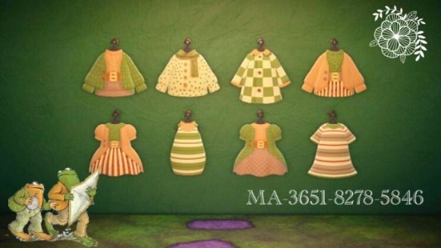 The sky looks like it's getting ready to open up, so I put on Frog's coat! ☁️ #acnhootd