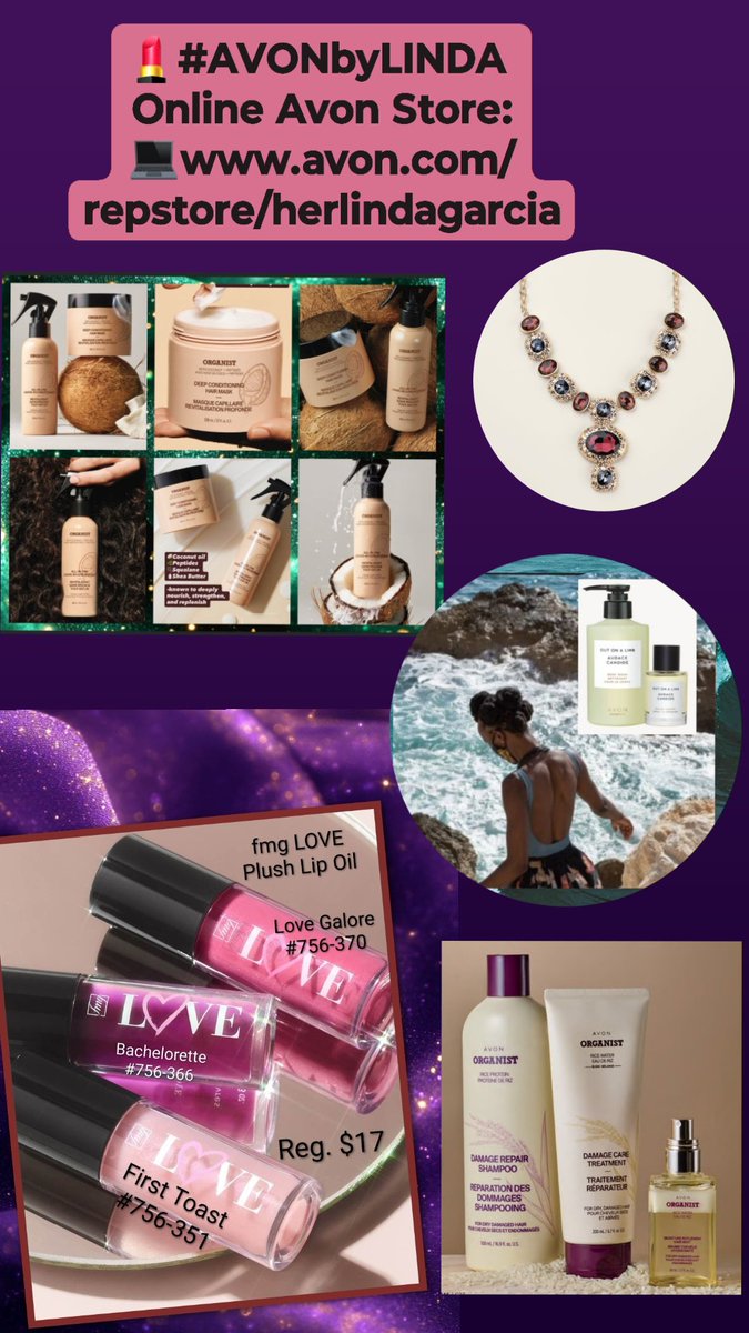 💄#AVONbyLINDA 
Online Avon Store:
💻avon.com/repstore/herli…