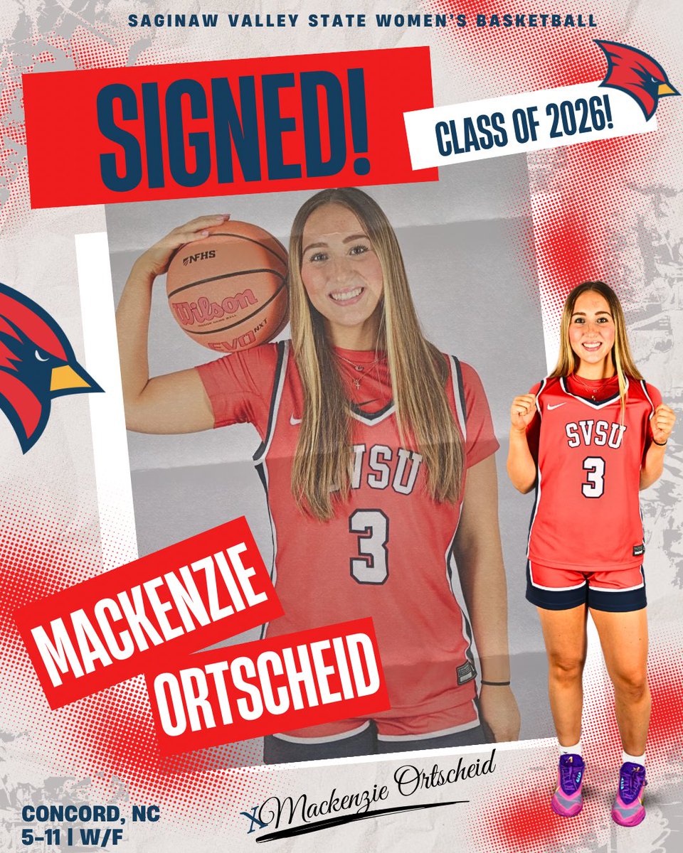 Card Nation, please welcome 26’ <a href="/KenzieOrtscheid/">MacKenzie Ortscheid</a> to the nest from North Carolina! We’ve got a really good one! 

#LIFT | #SVSUWBB | #GIRLSON🔥