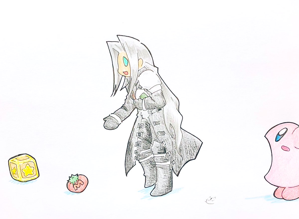 【なにか おちてるよ】
-Be careful!-
#セフィロス #FF7