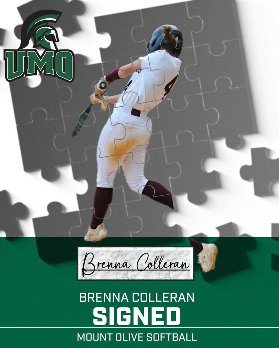 Congrats to <a href="/Bkcolleran2026/">Brenna</a> !!! Officially headed to <a href="/UMOSoftball/">Mount Olive Softball</a> ! Looking forward to the next four years!!!