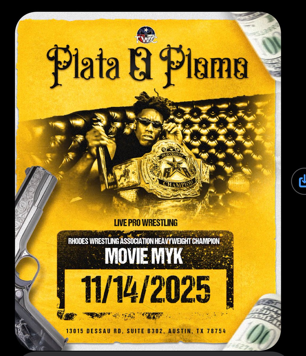 dustinrhodes's tweet image. Gonna check this out tomorrow at #TexasWrestlingCartel
Some of my kids are on the show. Come see them! #prowrestling #TWC