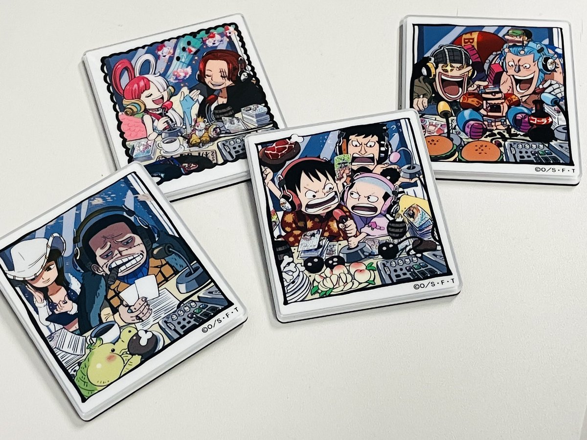 おすすめ商品】 麦わらスペース トレーディングアクリルマグネット vol