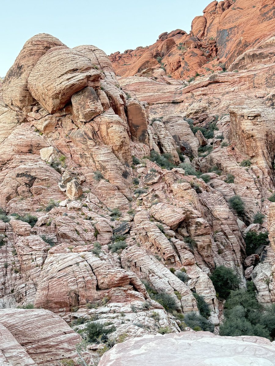 We rented a car to go exploring. Tried to touch grass, but none to be found 🤷‍♀️.