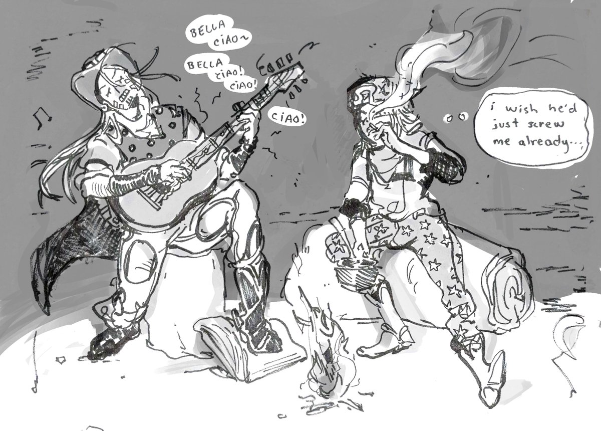 Flicky_Clicky's tweet image. #jjba #sbr #gyro :D