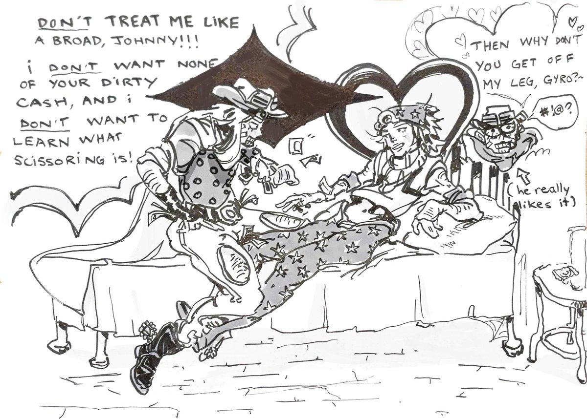 Flicky_Clicky's tweet image. #jjba #sbr #gyro :D