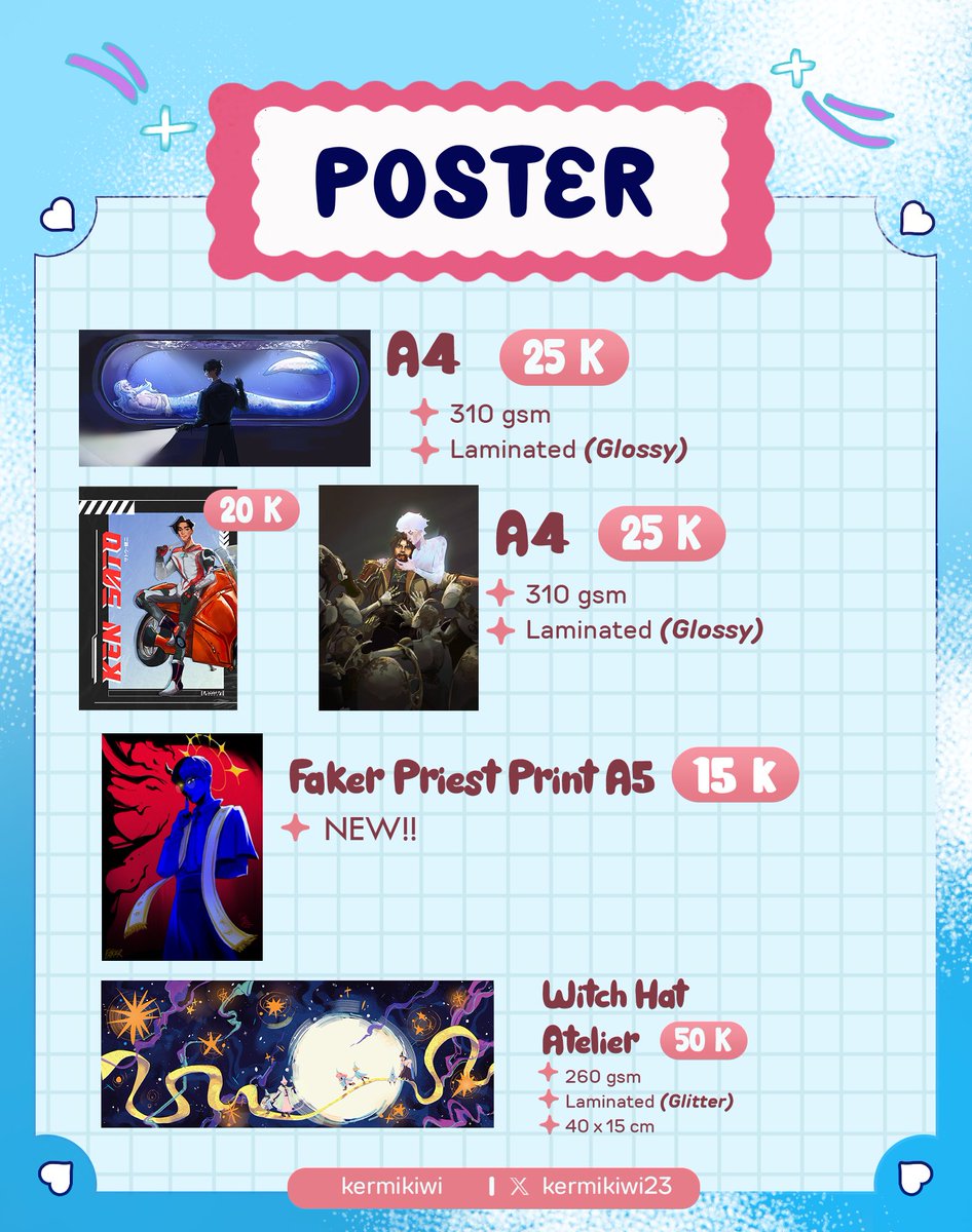 🫧🪼BLUB BLUB KERMIKIWI #CF21 OTS🪼🫧

[RT &amp; 💙 are appreciated !!]

📍Booth R-46 "Jellato"
⏲️Both days 
🍥Wriolette, Jayvik, Faker, Witch Hat Atelier