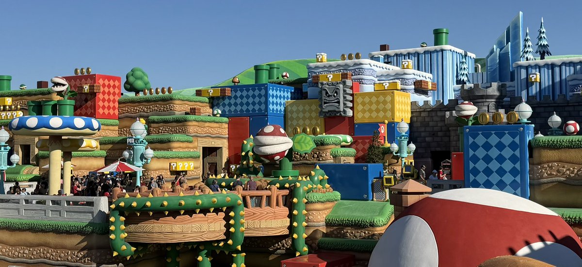 HollanderAdam's tweet image. super nintendo world is an absolute marvel.

11 year old me would implode seeing this 😂