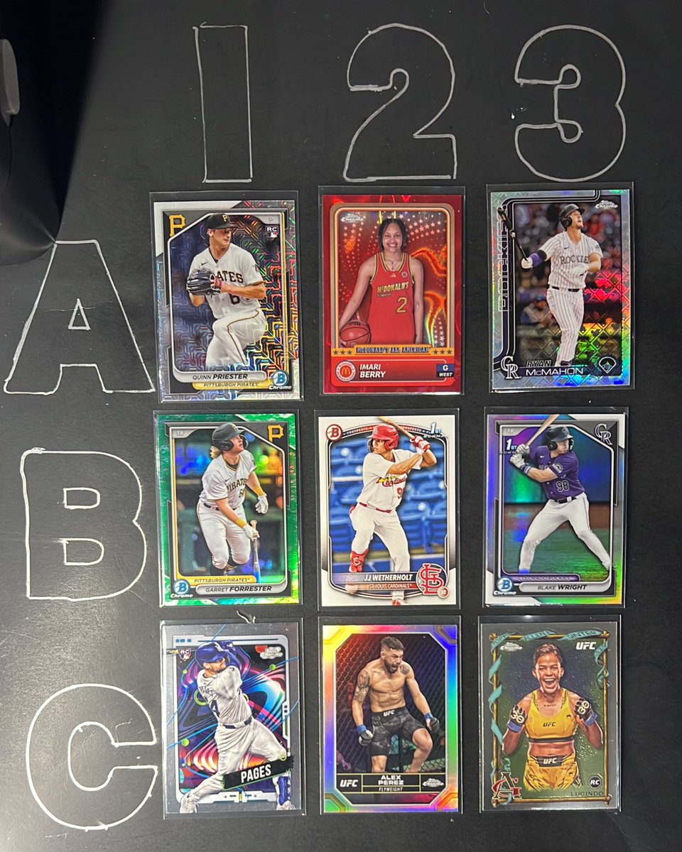 phillycardboard's tweet image. $1 each

Berry /125

#PCstacks
Stack til FRIDAY - Check out anytime-
Shipping In bio