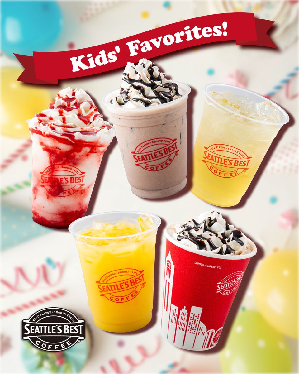 家族みんなでホッと一息☕ シアトルズベストコーヒーでは