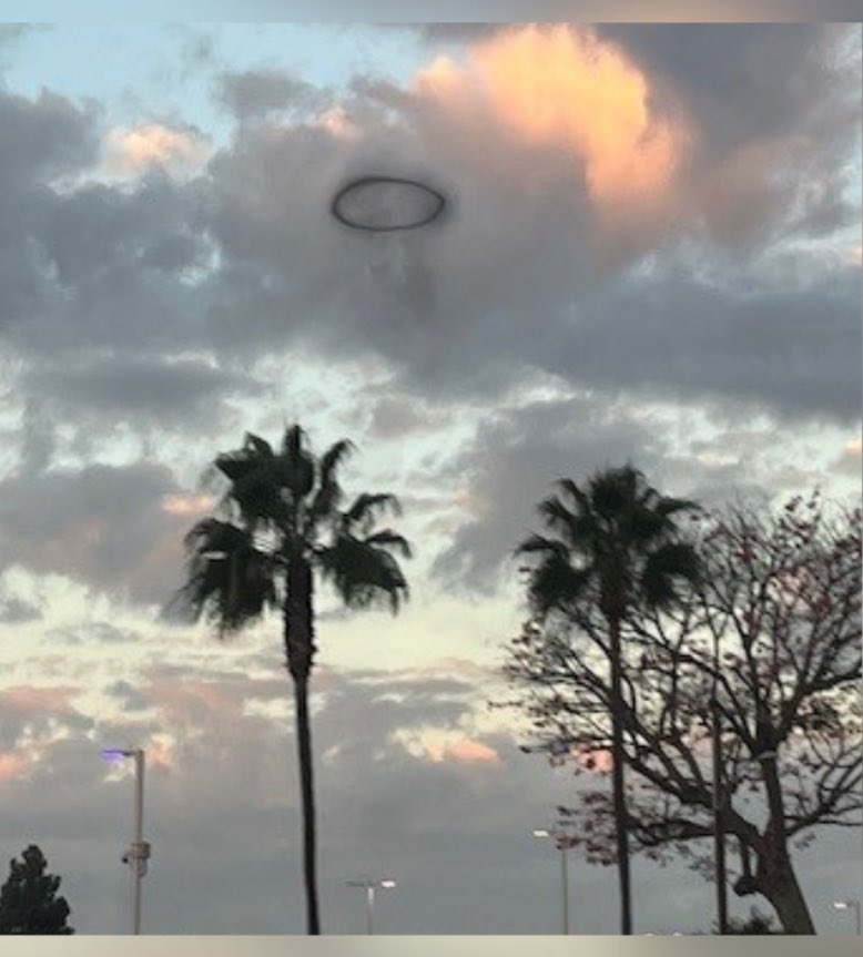 NEW - Mysterious black ring spotted over Disneyland — KTLA
