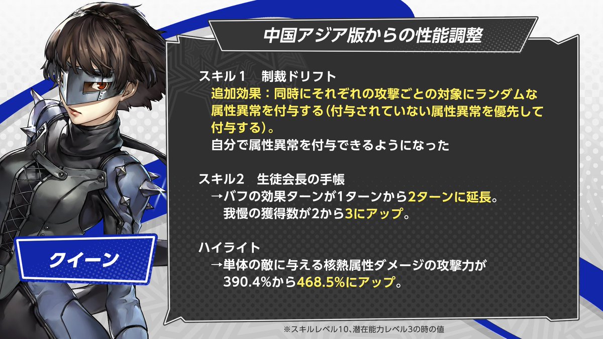 敵単体に高いダメージを与えることを得意なアタッカー。 自身のスキル