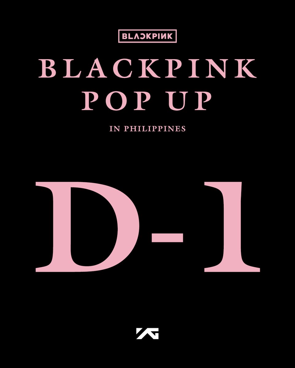 <BLACKPINK POP-UP IN PHILIPPINES>

💗 D-1

📍 Level 3 North Main Mall, SM Mall of Asia
🗓️ 2025.11.15. (SAT) - 2025.11.23. (SUN)
⏰ Open during mall hours

#BLACKPINK #블랙핑크
#BLACKPINK_POPUP #블랙핑크팝업
#BLACKPINK_POPUP_IN_PHILIPPINES