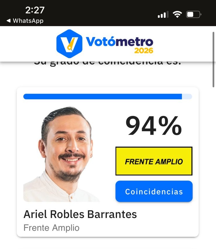 Al lado correcto de la historia 💛
<a href="/RoblesBarrantes/">Ariel Robles Barrantes 🇵🇸 🏳️</a>