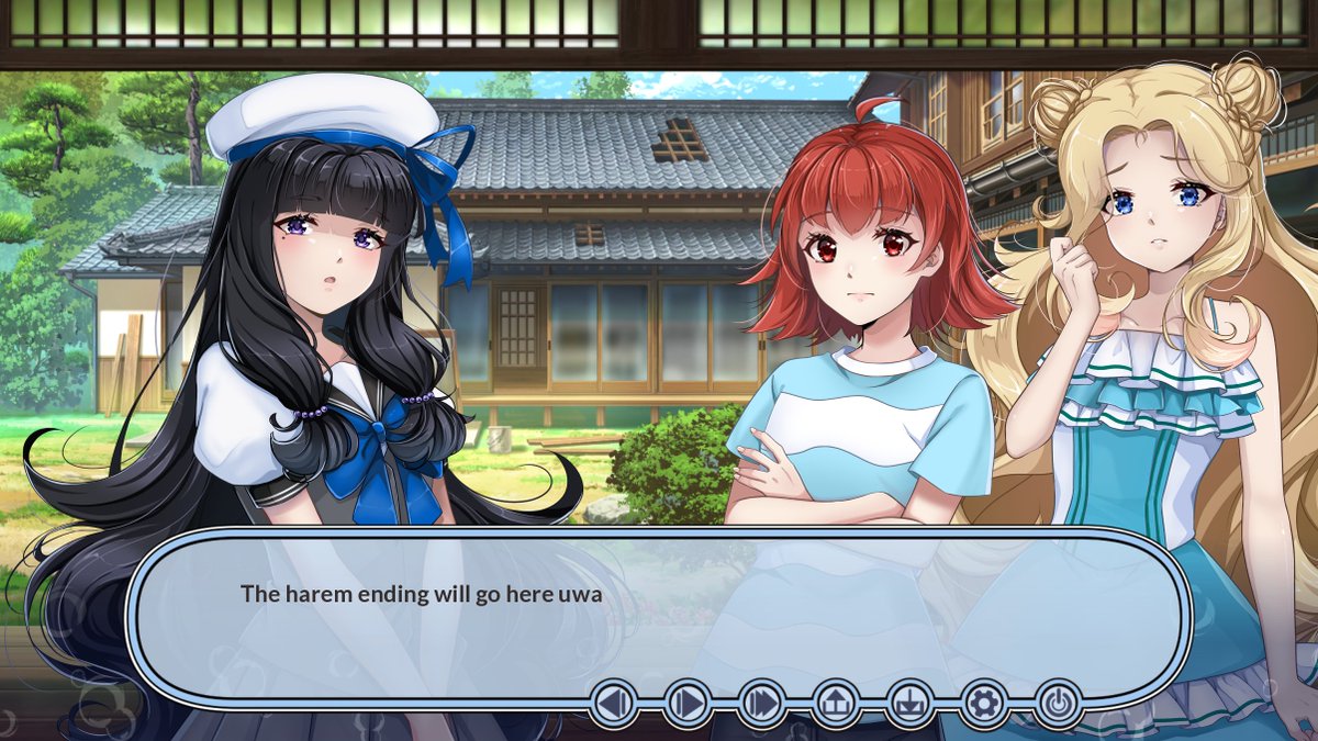 ebihimes's tweet image. wow the poly end in this vn is so good it&apos;s really fleshed out and well considered