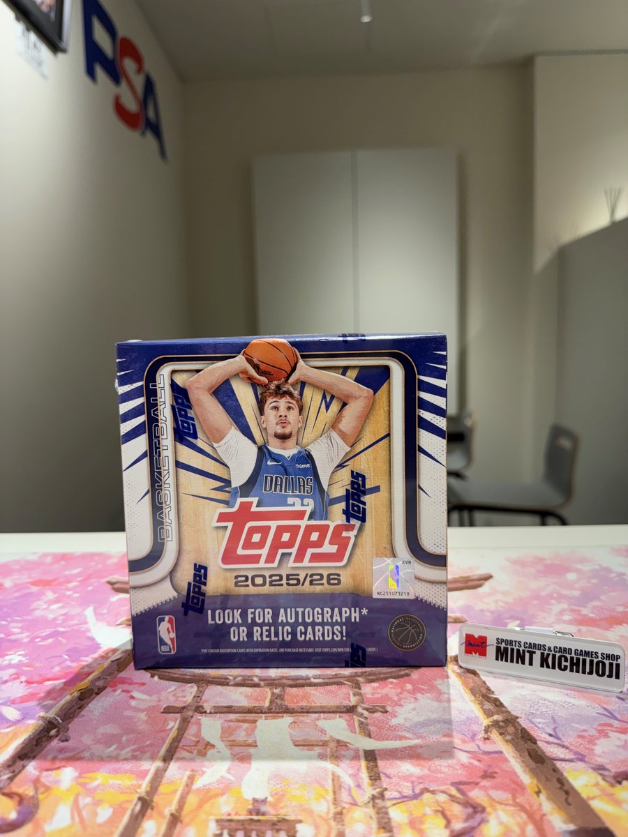 新入荷情報】 NBA 2025-26 TOPPS FLAGSHIP BASKETBALL MEGA BOX