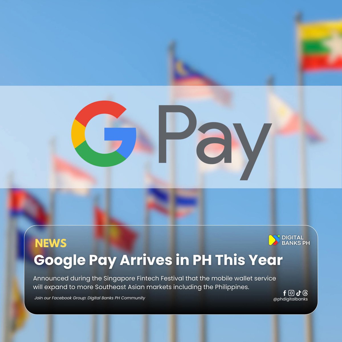 TechMNO's tweet image. 15 years. 15 FRICKING YEARS! That&apos;s the time I waited for this moment to happen. We&apos;re going to the exciting part as Google Pay is coming to the Philippines REALLY SOON! #GooglePay

My palms are itching for this! When is #ApplePay tho?

Credit: Digital Banks PH updates on FB