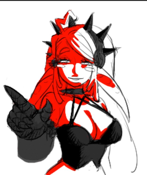 chknbunnyxd's tweet image. spikey