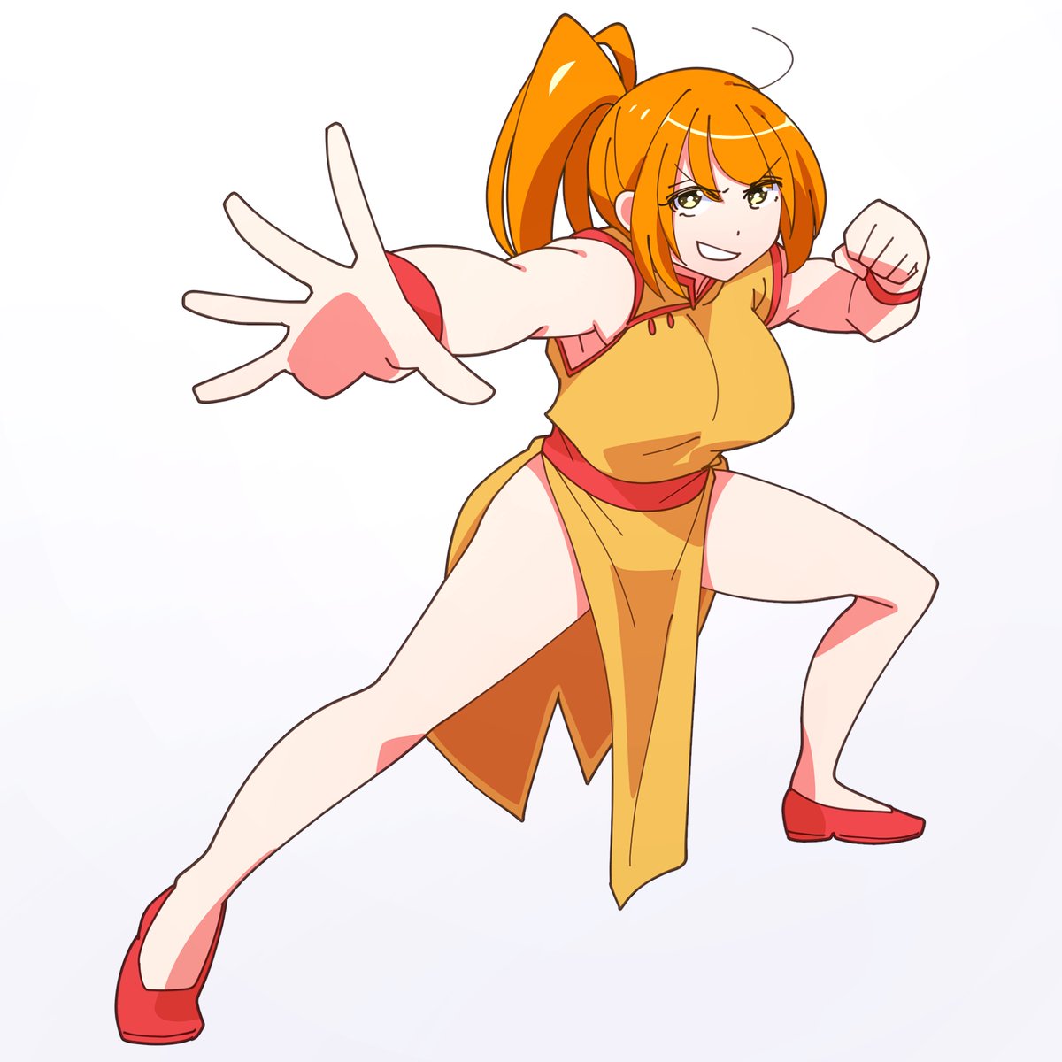 あんこ様の2点おまとめですサーモンオレンジ色と黄緑色の被布2点