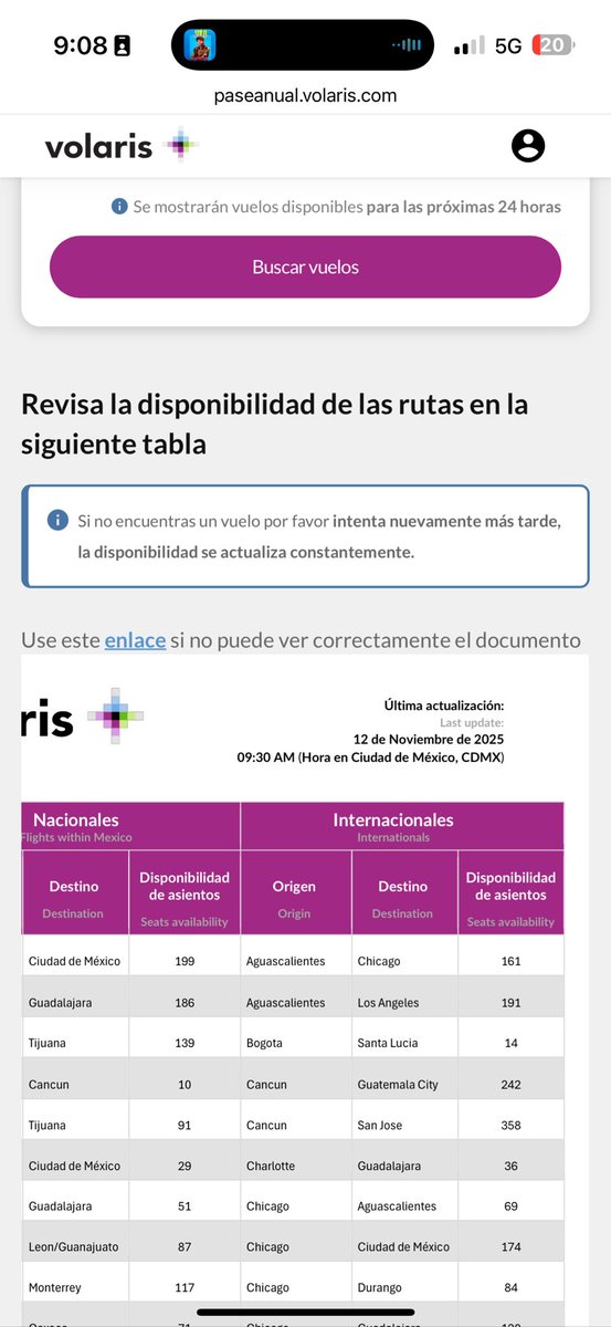 Chris_Rey_'s tweet photo. @viajaVolaris no compren su pase no sirve es malisimo llevan todo el día con la lista se ayer, entonces no te deja reservar nada ! https://t.co/fX6utQYkSm