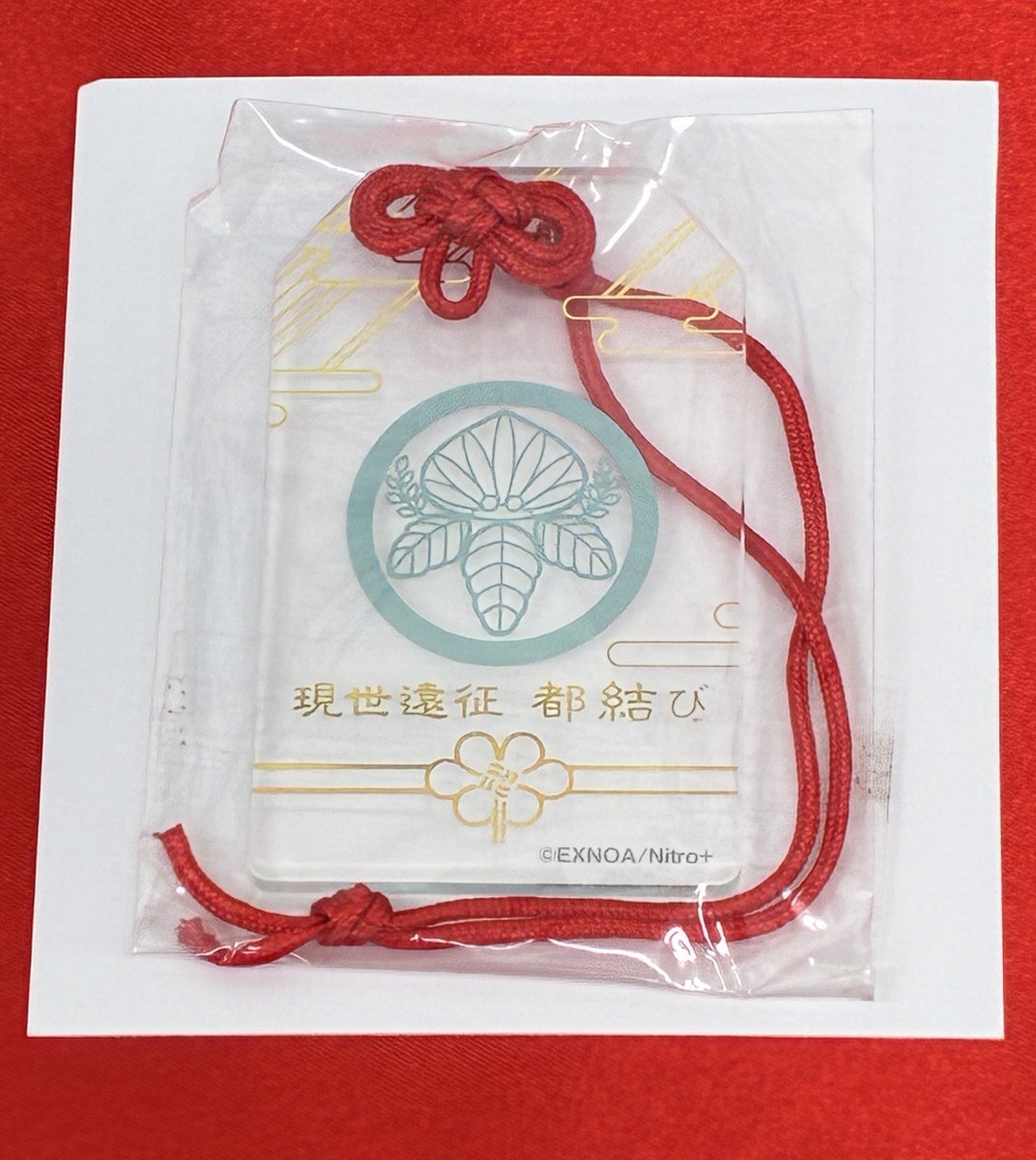商品入荷情報】 刀剣乱舞 現世遠征 都結び お守り風アクリルストラップ