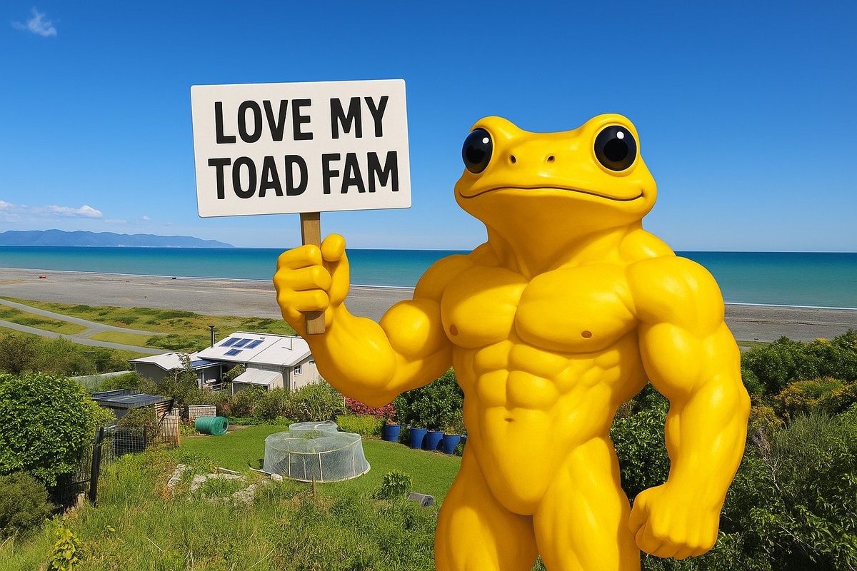 xraiman's tweet image. This is an actual image from TURBRO right now 🌊🐸💛

Taking some much-needed time and space away from the chaos of the charts… I’m out here touching grass and remembering what really matters.

I encourage every single one of you to do the same. Step back, breathe, reset,…