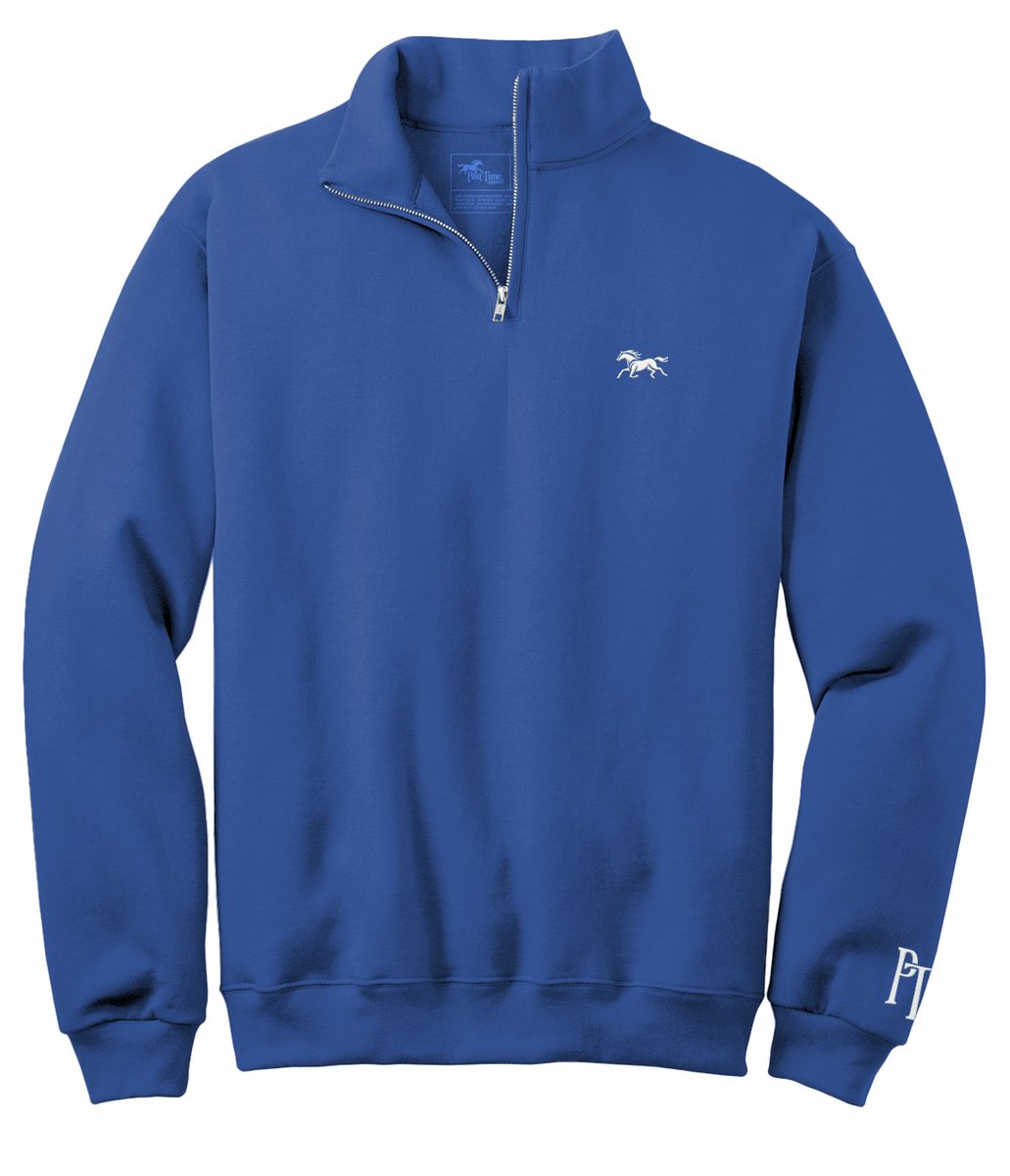 PostTimeApparel's tweet image. Sharp Post Time Quarter Zip.  Casual and comfortable - will keep you warm on the cooler days.  It’s Post Time!