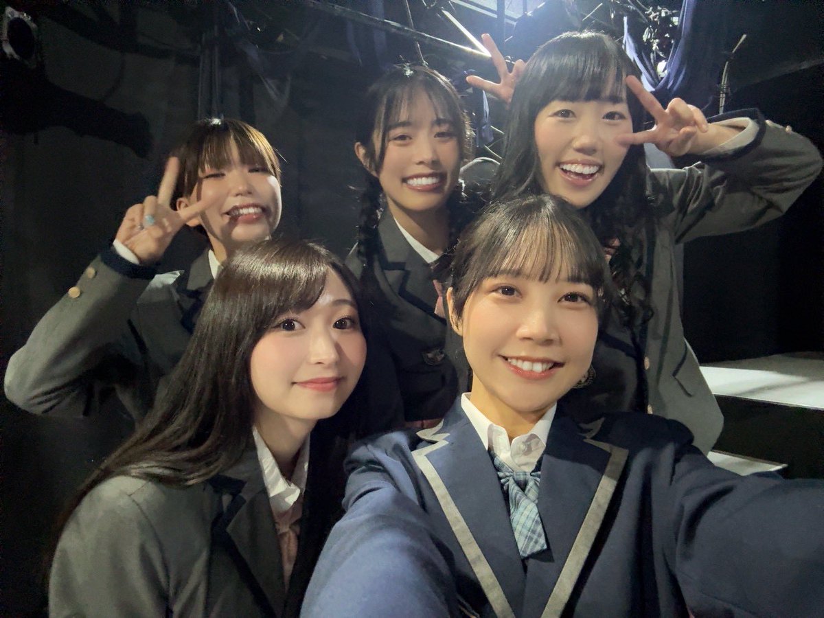『ユメノカケラ』本日3日目！
今日から1日2公演です！！
本日は14:00〜/ 19:00〜です！
当日券もございます🌷
お気をつけてお越しくださいませ💕
#ユメノカケラ 
大好きな明日香チームと美穂☺️✨