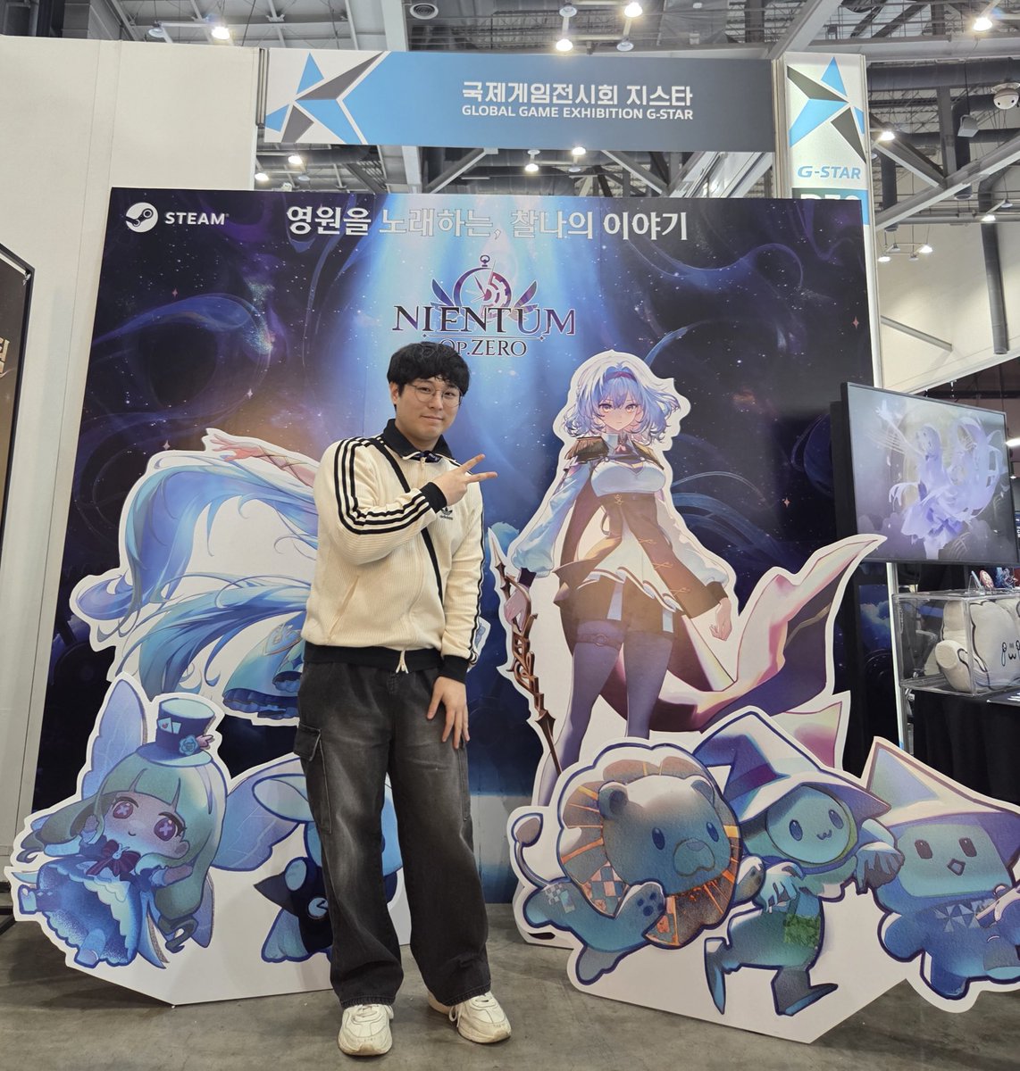 김편집(<a href="/__ARPA/">김편집</a>)님께서 지스타 니엔텀 부스에 방문해 주셨습니다!👏
재밌게 플레이해주시고 인증샷까지 남겨주신 김편집님 감사합니다!

#Nientum #니엔텀 #Musical #리듬게임 #音ゲー #rhythmgame #텀블벅 #펀딩 #크라우드펀딩 #김편집