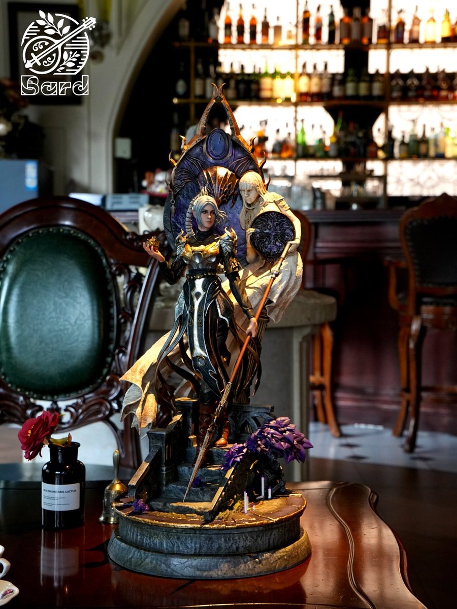 bardstudio_news's tweet image. Baldur's Gate 3: Shadowheart 1/4 Scale Statue Pre-orders Now Open

Developer: Bard Studio

Includes: Two head sculpts + base + main character

Dimensions: Length: 35cm, Depth: 30cm, Height: 68cm

#resin #BaldursGate3 #baldursgate3fanart