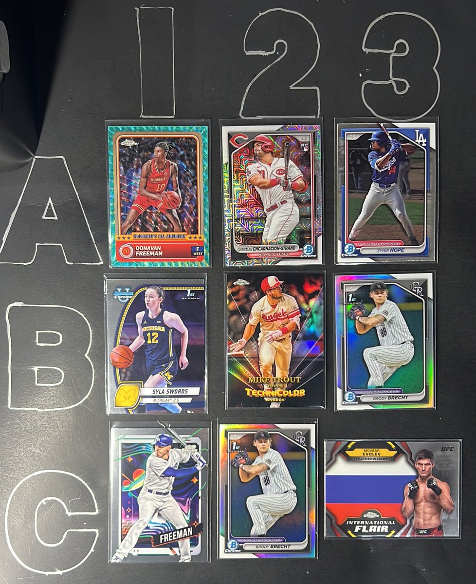 phillycardboard's tweet image. $1 each

Freeman /199

#PCstacks
Stack til FRIDAY - Check out anytime-
Shipping In bio