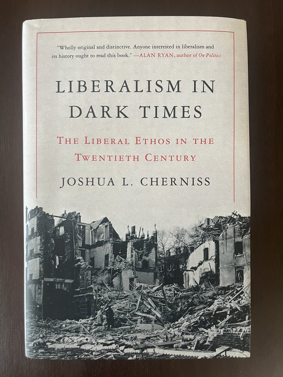 Enjoying this immensely, especially Cherniss's plea to resist the embrace of cruelty and ruthlessness in politics. 

"Many political evils, of course, stem from garden variety villainy – ambition, venality, the appetite for domination or longing for submission. But..."