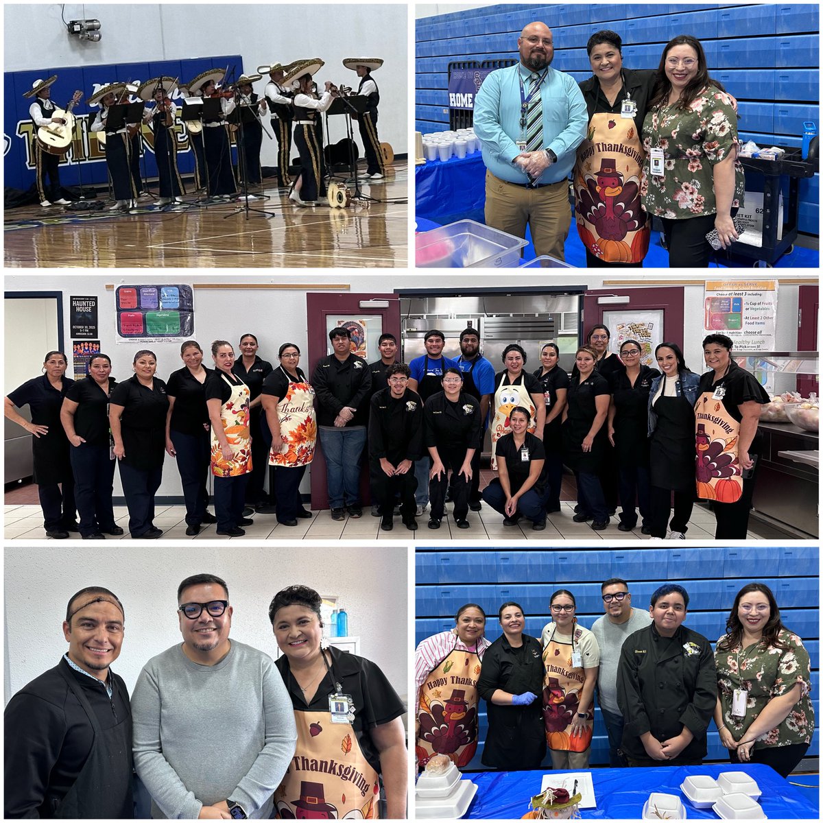 Kudos to our incredible lunch squad, culinary students, &amp; volunteers who made today’s 🦃 luncheon at SEHS special for students, families, &amp; community seniors who were sponsored by our Superintendent <a href="/jmezachavez/">Jeannie Meza-Chavez</a> 🦃 🍁
#SanEliManoAMano