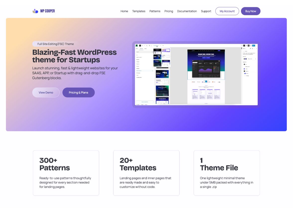 wp_cooper's tweet image. If you’re building a website for your SaaS product, WP Cooper has you covered. With our theme, you can easily create high-converting landing pages using WordPress’s Full Site Editing (FSE) — a core block-based design for speed and flexibility. 

Visit: wpcooper.com