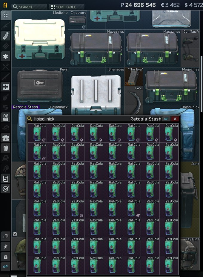Sittin back drinkin my RatCola waiting for wipe/release! <a href="/stankRat_/">stankRat</a> #EFT #Tarkov #tarky #release