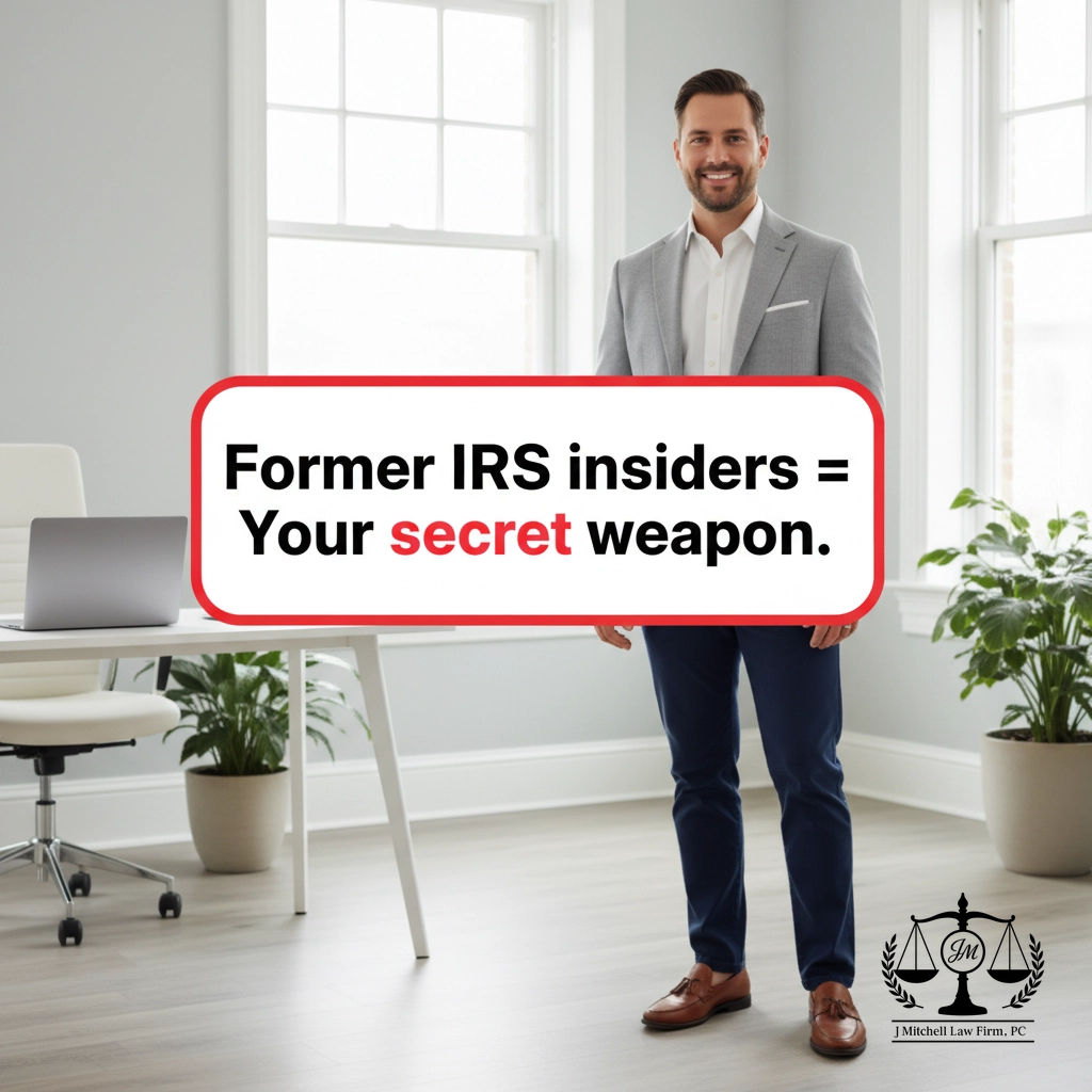 johnamitchell's tweet photo. Now more than ever, having former IRS insiders on your tax team means you get someone who knows how the IRS really operates. Skip the guessing: get real strategy, real results. We're tax pros with actual IRS experience. #TaxHelp #IRSInsider https://t.co/WDmz4cBkLy