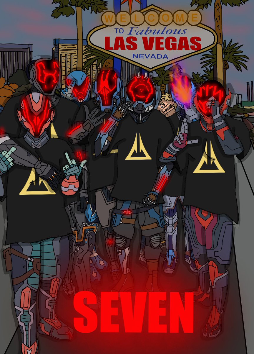 The Seven pullin up in Chapter Seven with new drip🔥#fortniteart